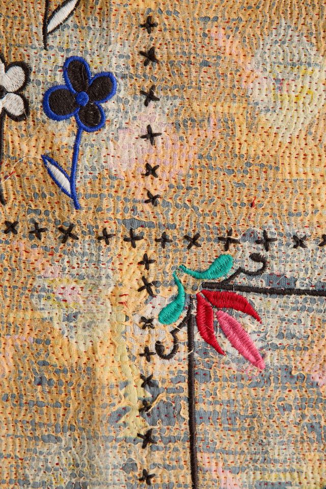 ReMADE By UO Remnants Tapisserie Kantha Brodée #2