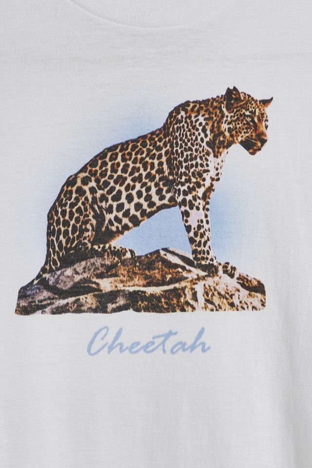 Cheetah Big Cat Graphic Tee #1