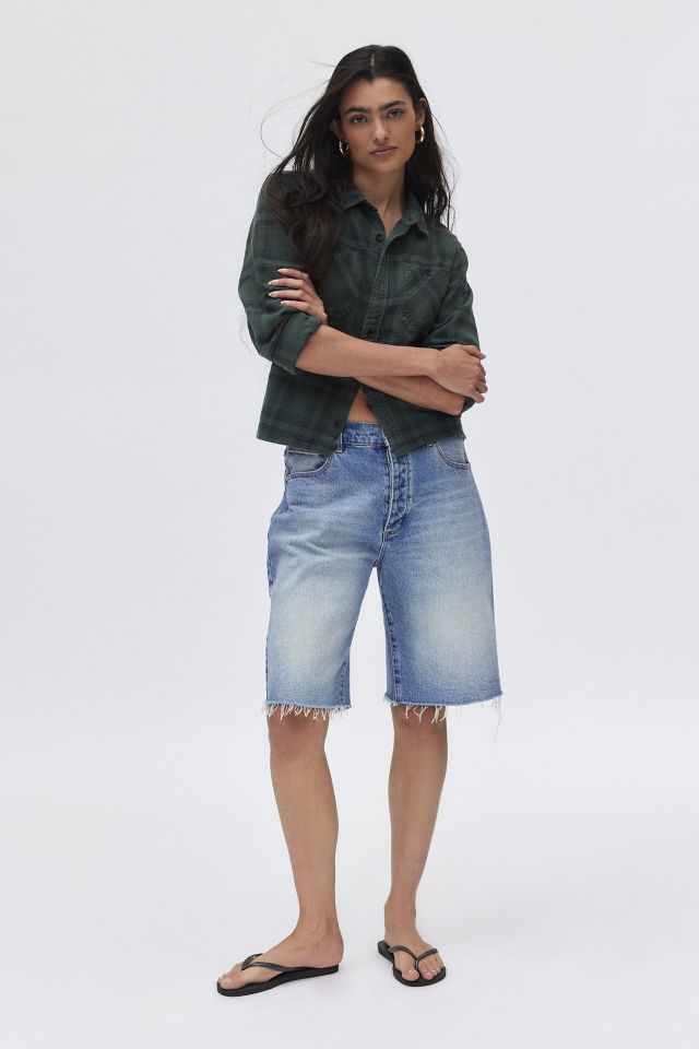 Urban Renewal Remade Fitted Flannel Shirt #2