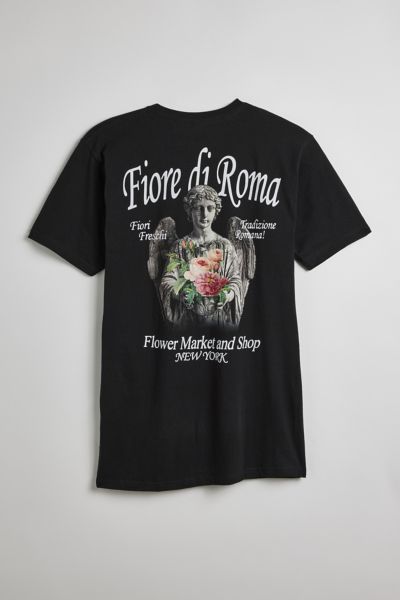 Roma Flower Market Graphic Tee