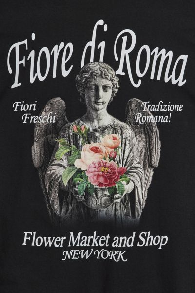 Roma Flower Market Graphic Tee