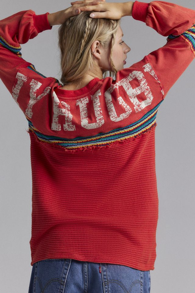 BDG Apollo Oversized Embroidered Long Sleeve Tee #2