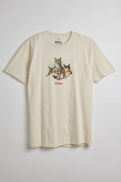 Feline Cat Graphic Tee