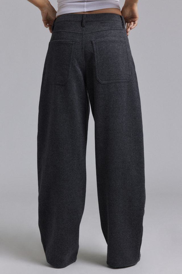 Pantalon Barrel à Taille Haute en Tweed Brianna AFRM #2