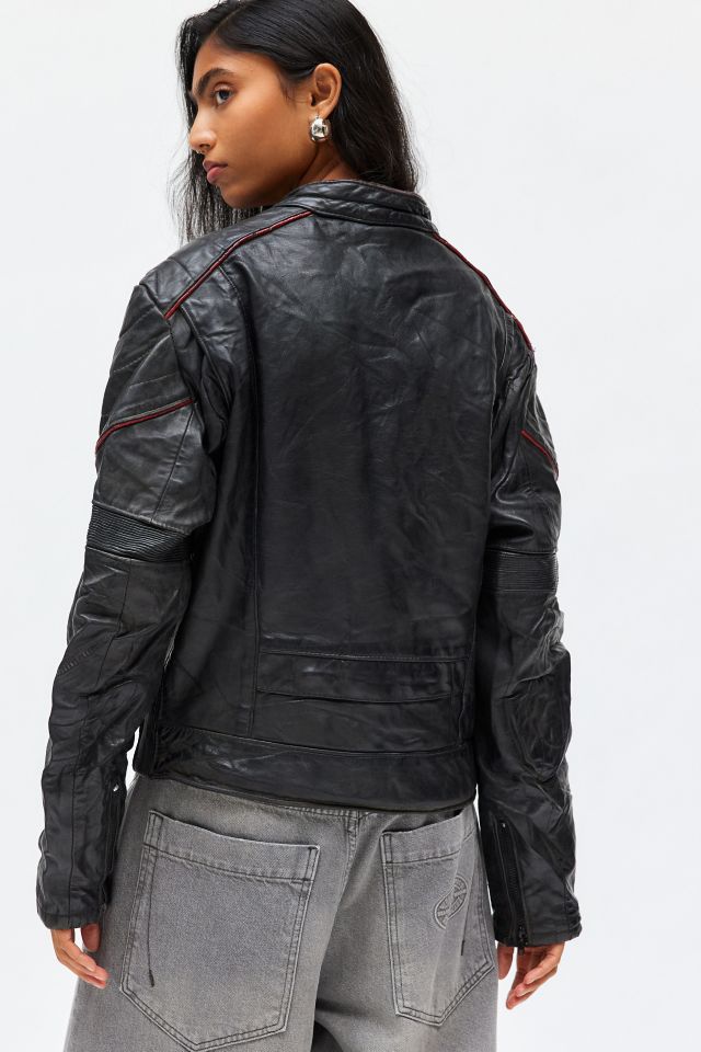Veste Moto en Cuir Vintage By UO #4