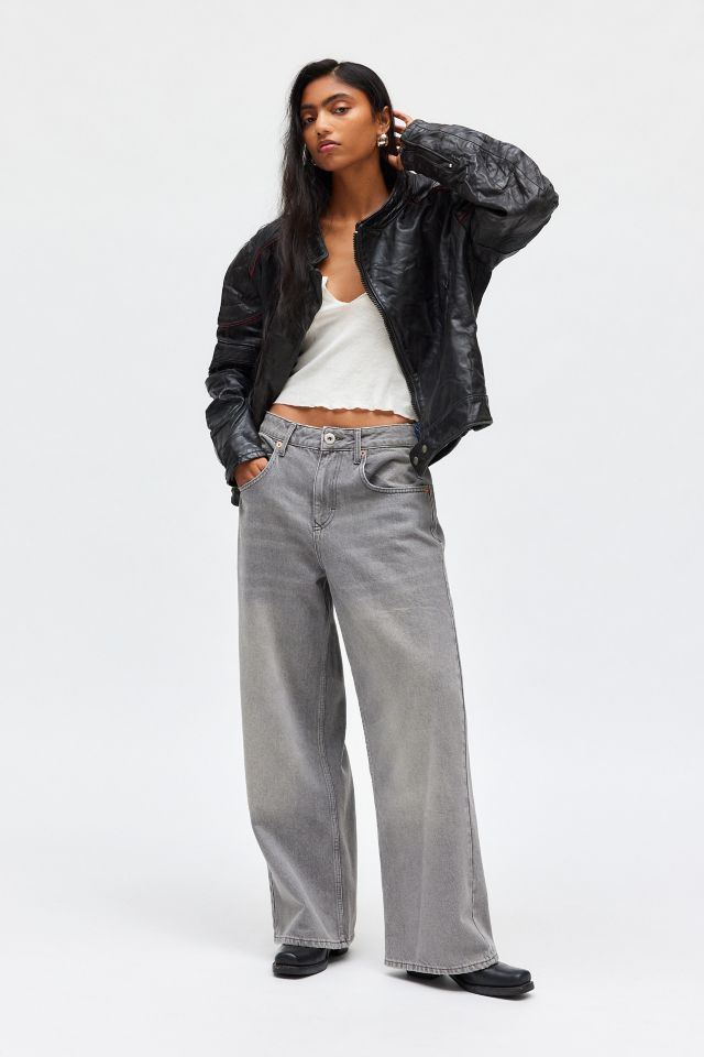 Veste Moto en Cuir Vintage By UO #5