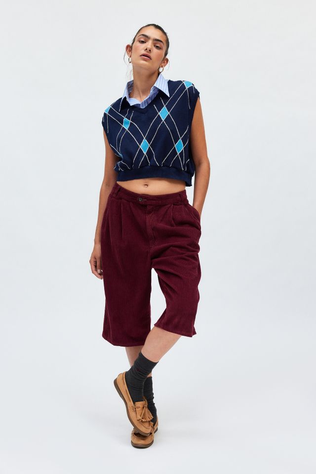 Gilet Sans Manches Court Argyle Urban Renewal Remade #2