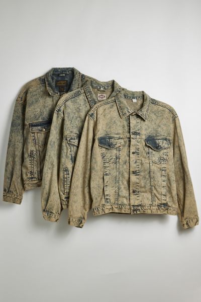 Urban Renewal Remade Dirty Denim Jacket