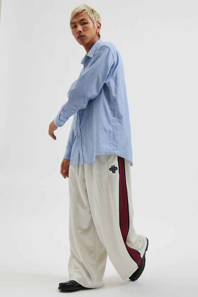 Standard Cloth Relaxed Fit Open Hem Wide Leg Sweatpant
