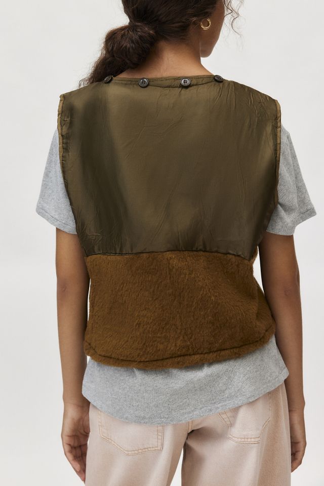 Urban Renewal Vintage Crop Surplus Vest #2