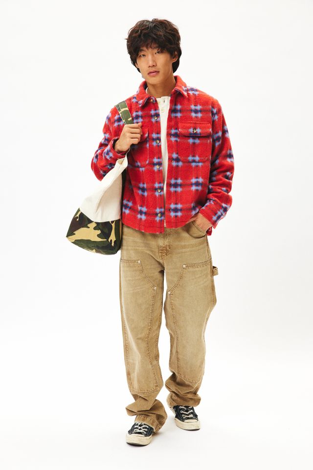 BDG Cabin Plaid Long Sleeve Overshirt #1
