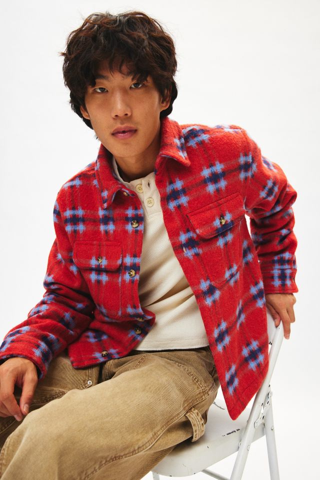 BDG Cabin Plaid Long Sleeve Overshirt #3