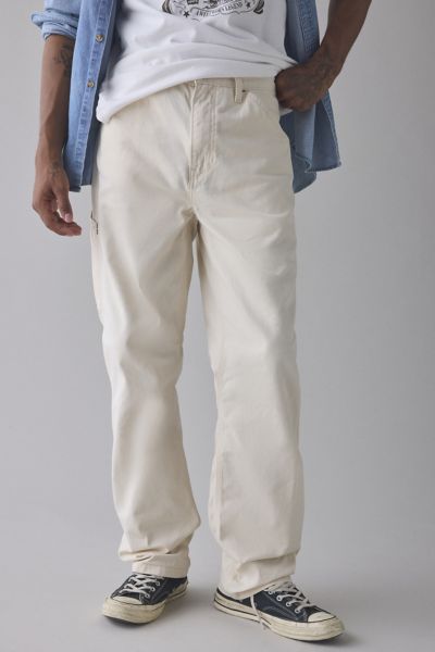 ★RAIVE★ Carpenter Denim Pants in Ivory VJ4ML17103 Carpenter Denim Pants in Ivory VJ4ML171-03 - 감도 깊은 취향