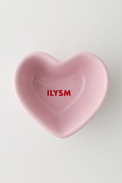 Urban Outfitters Conversation Heart Snack Bowl In Pink At