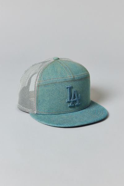 New Era 9FIFTY SP MLB Los Angeles Dodgers Denim Trucker Hat