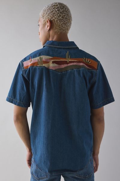 Levi's® Huckleberry Embroidered Denim Shirt