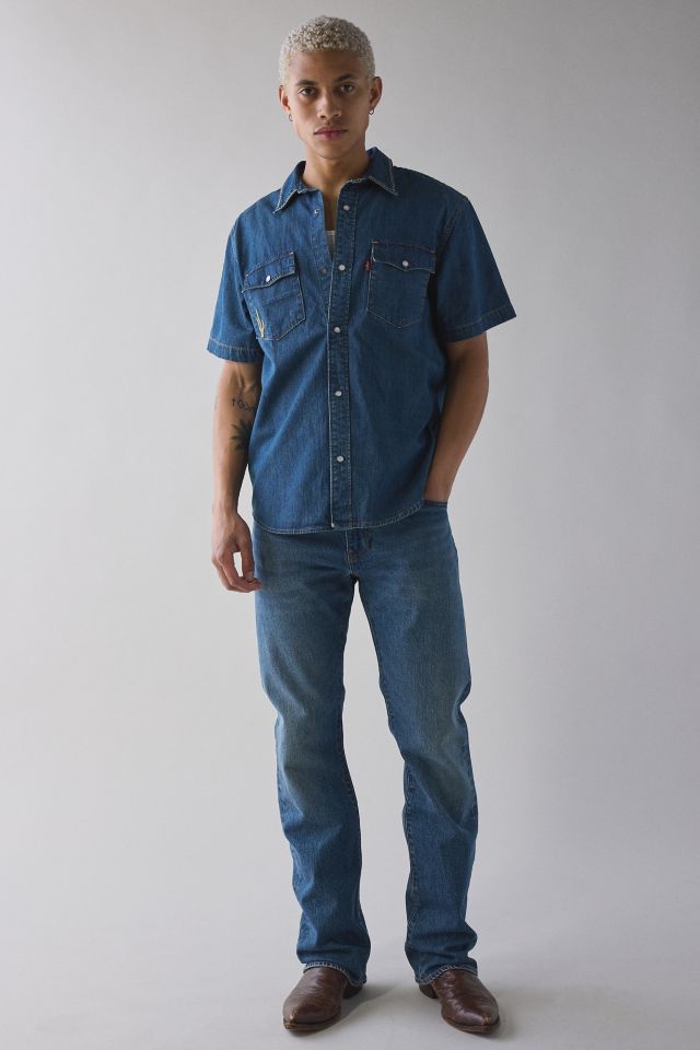 Levi's® Huckleberry Embroidered Denim Shirt #2