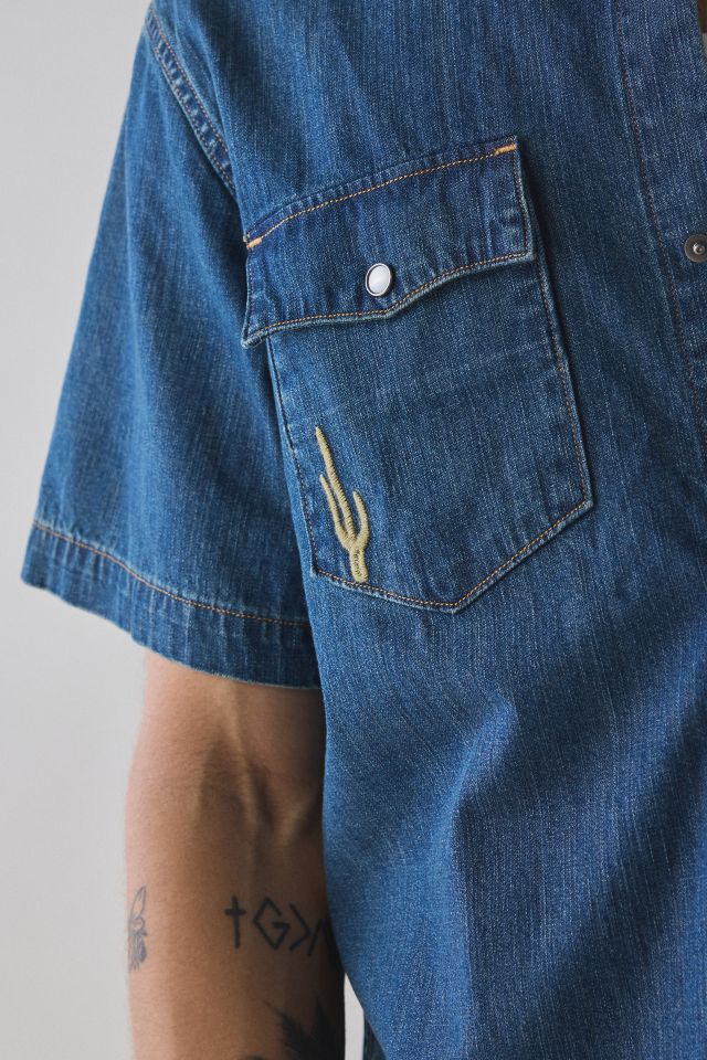 Levi's® Huckleberry Embroidered Denim Shirt #3