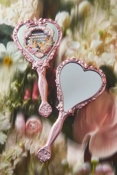 Flower Knows Strawberry Rococo Handheld Mirror