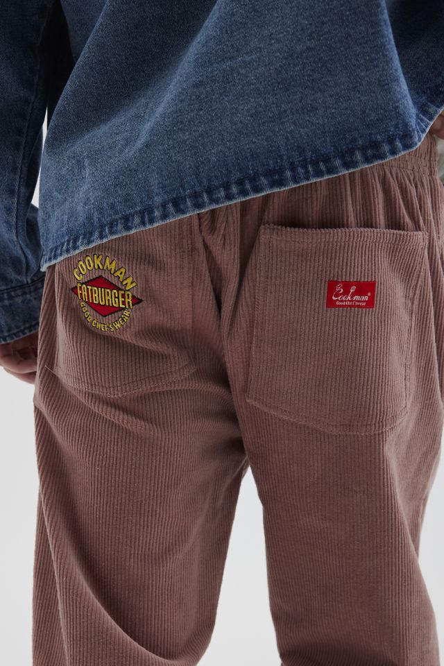 Cookman X Fatburger Corduroy Chef Pant | Urban Outfitters