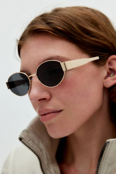 Agent Slim Oval Sunglasses