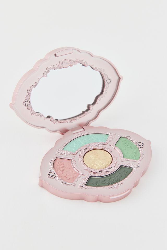 Flower Knows Midsummer Fairytales Collection Embossed 5-Color Eyeshadow Palette #2