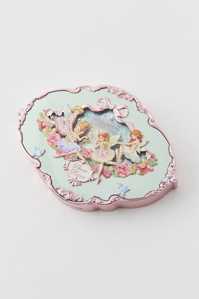 Flower Knows Midsummer Fairytales Collection Embossed 5-Color Eyeshadow Palette #3
