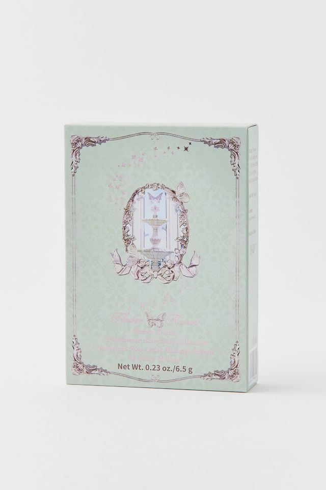 Flower Knows Midsummer Fairytales Collection Embossed 5-Color Eyeshadow Palette #4
