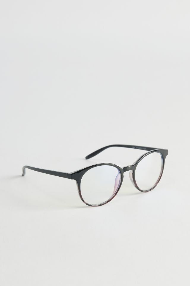 Monitor Round Blue Light Glasses #2
