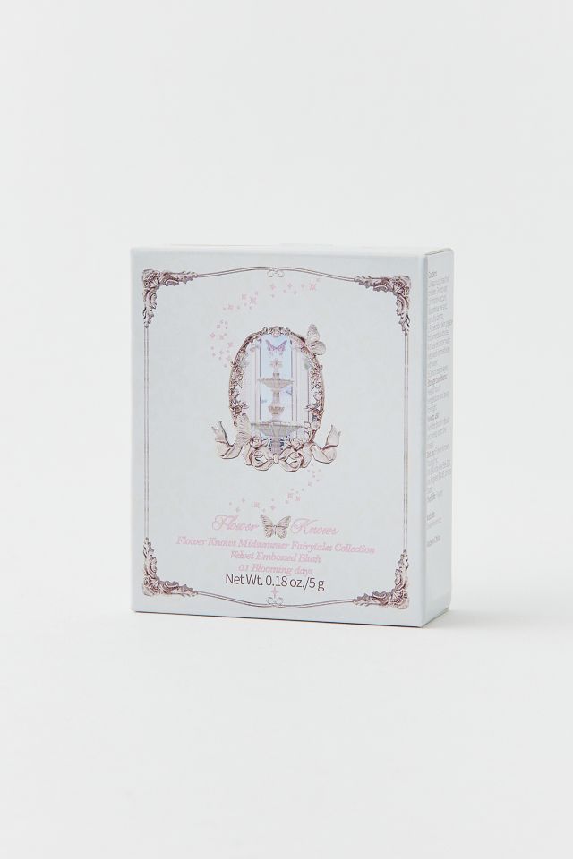 Flower Knows Midsummer Fairytales Collection Velvet Embossed Blush #3