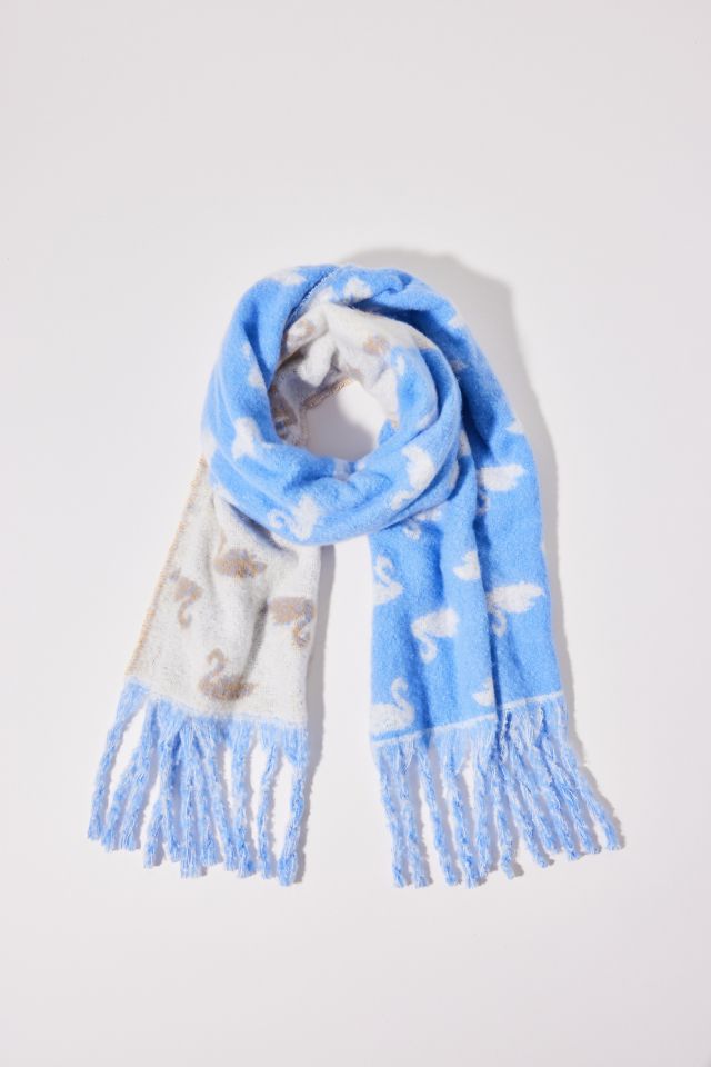 Foulard Tissé Swan #1