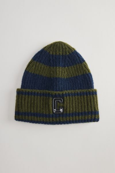 Chaps Stripe Cuffed Beanie