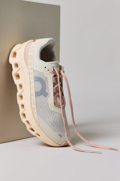 On Cloudmster 61.97785 Sneaker Womens Us 8.5 Mo Fawn Running Shoes Dwa570 In Pink