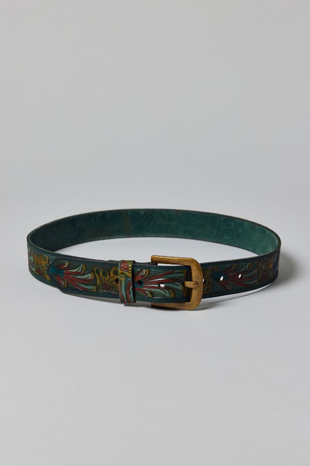 Ceinture en cuir de style western #1
