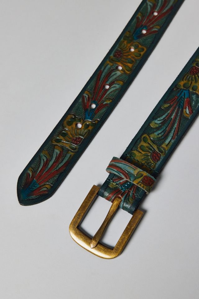 Ceinture en cuir de style western #2