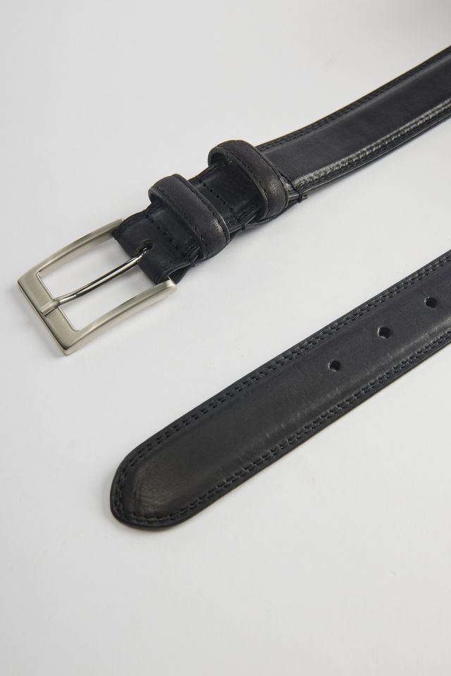 Basic Beveled Leather Belt #1