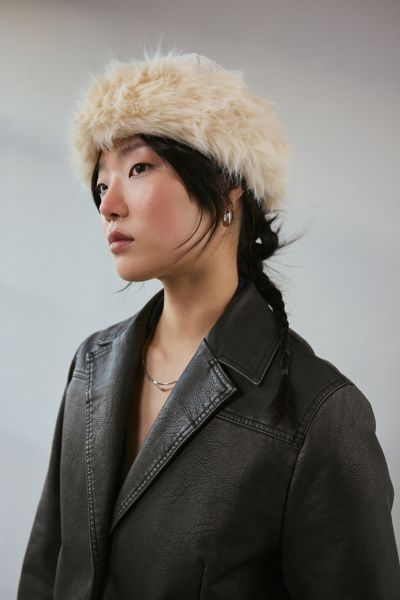 Faux Fur Cuff Fleece Hat