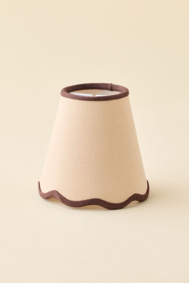 Mini Scallop Lamp Shade #1