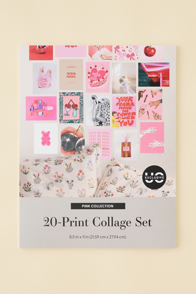 Pink Art Print Collage Kit