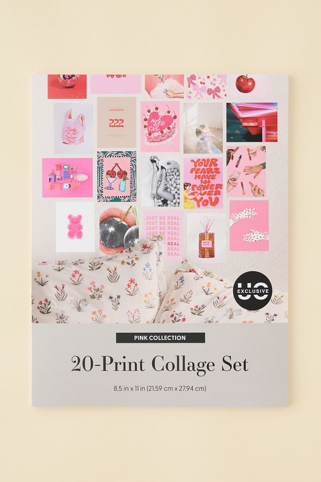 Pink Art Print Collage Kit #2