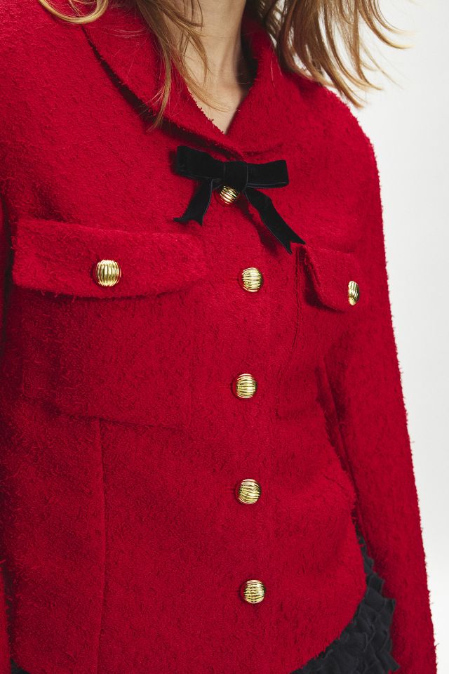 Veste Lady Boucle Sister Jane Posie avec Détail de Nœud #1