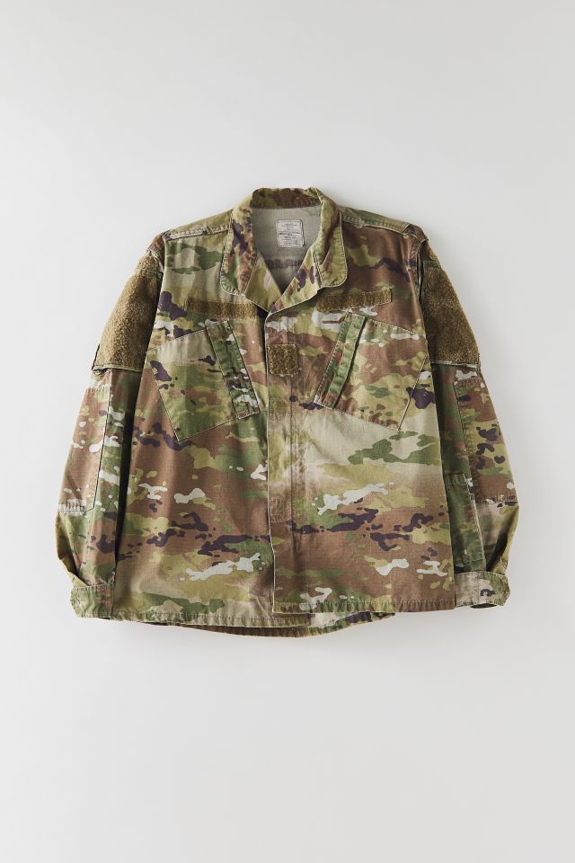 Vintage Camo Shirt Jacket 