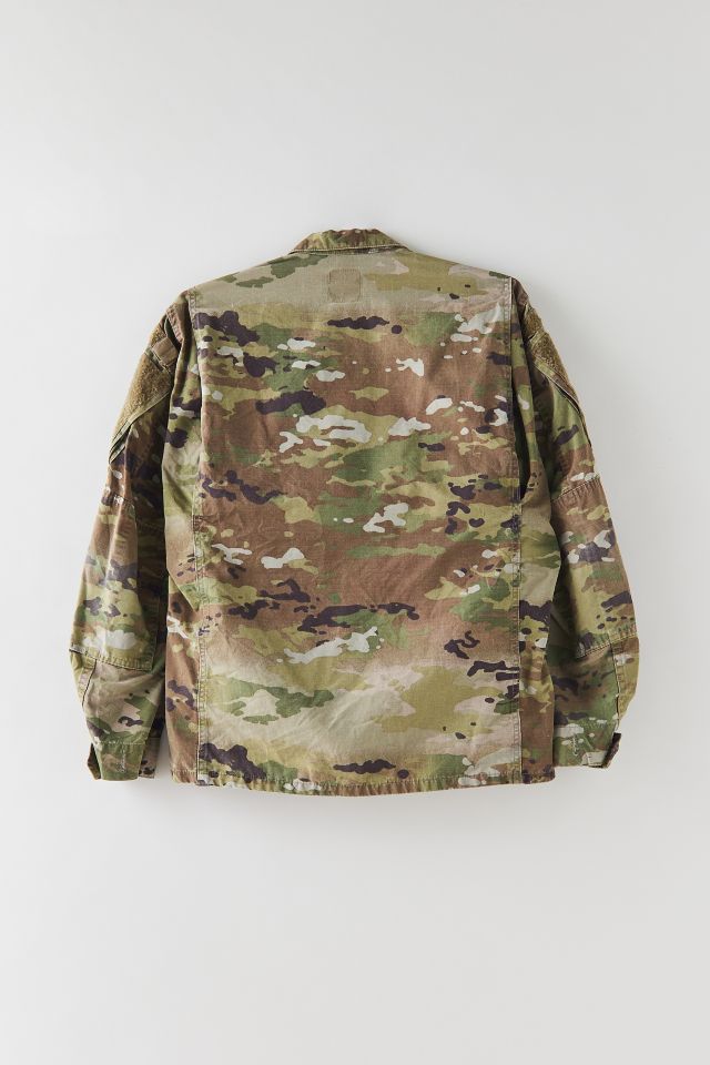 Vintage Camo Shirt Jacket #1