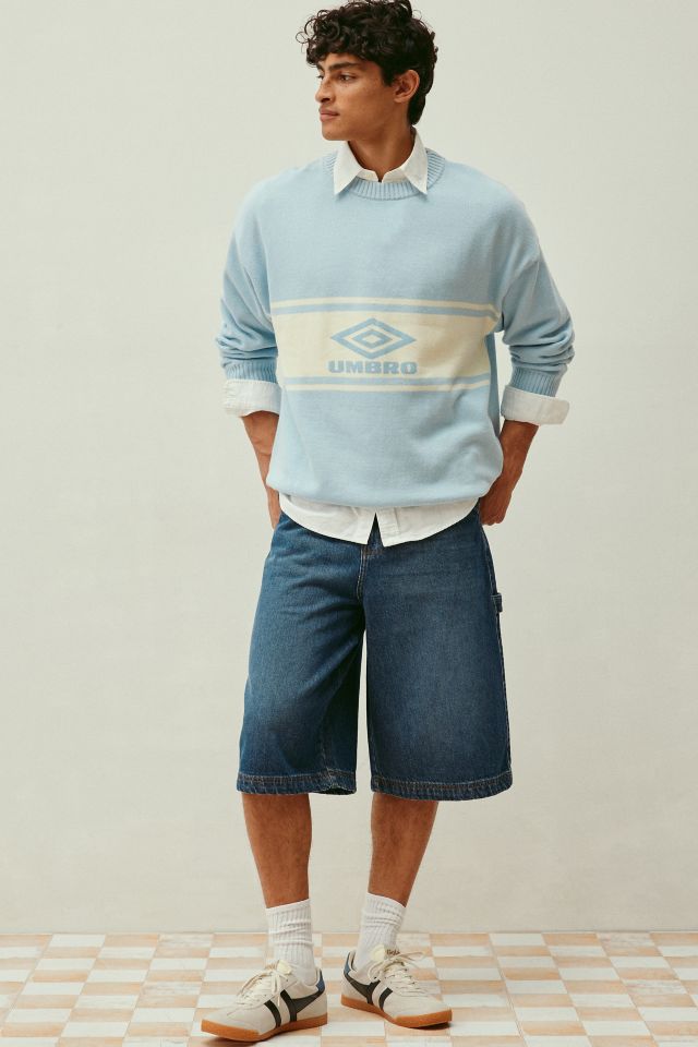 Umbro UO Exclusive Logo Crew Neck Sweater | Urban Outfitters