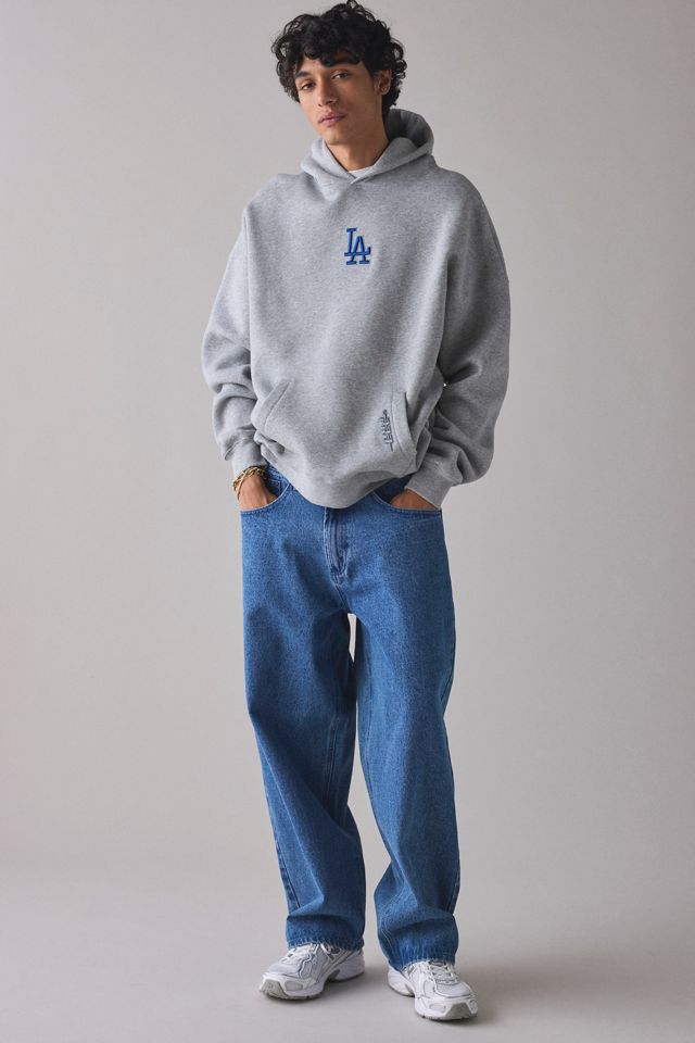 Pro Standard UO Exclusive Los Angeles Dodgers Logo Hoodie Sweatshirt