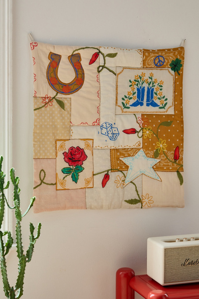 Millie Printed Icon Quilted Tapestry | Urban Outfitters