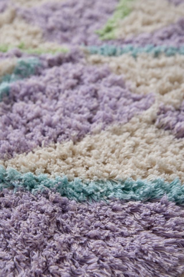 Pinwheel Fauxkati Shag Rug #2