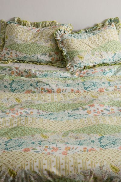 Josephine Ruffle Breezy Cotton Percale Sham Set