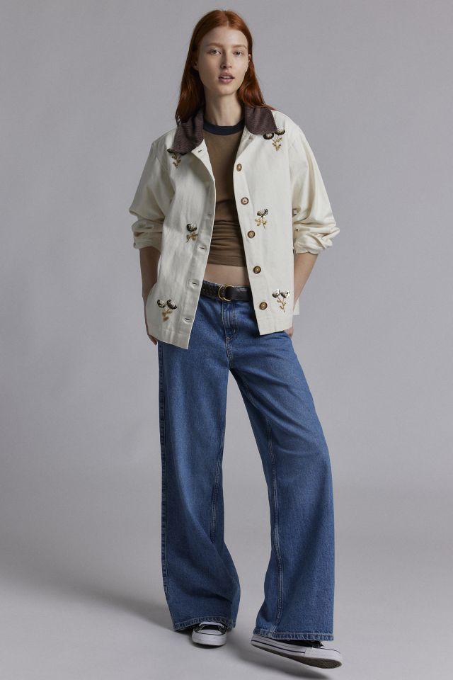 BDG Townes Embroidered Canvas Barn Jacket #2