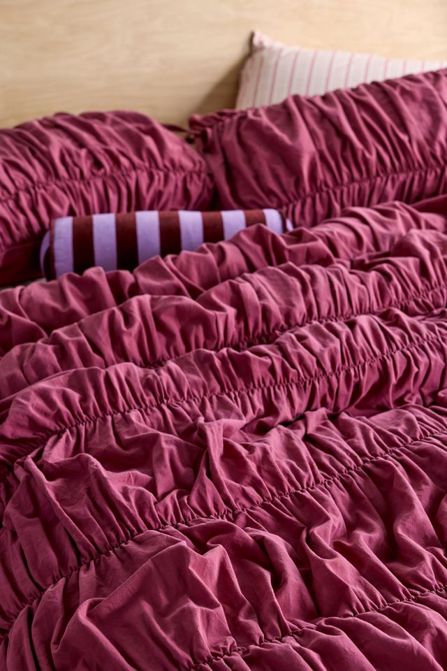 Melody Ruched Core Duvet Cover #2